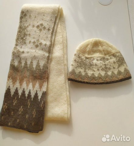 Комплект шапка и шарф Комплект шапка и шарф