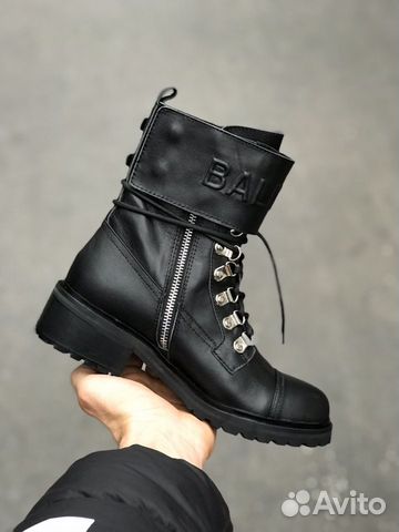 Осенние Женские Ботинки Balmain