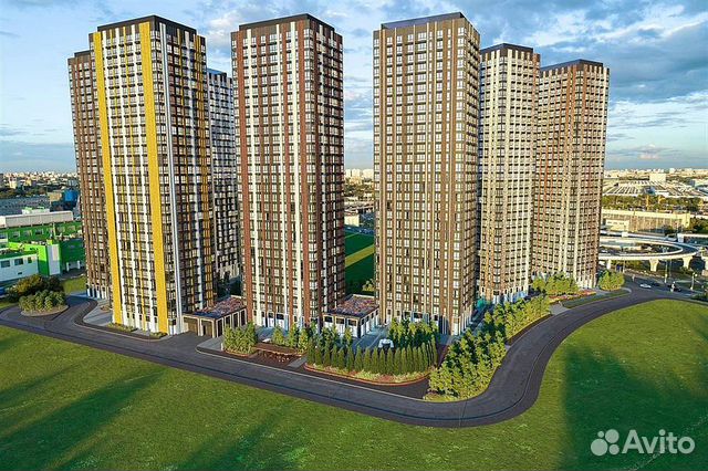 1-к квартира, 47 м², 12/32 эт. 1-к квартира, 47 м², 12/32 эт.