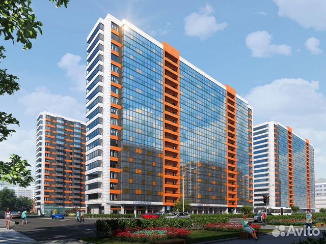 2-к квартира, 55.2 м², 2/18 эт. 2-к квартира, 55.2 м², 2/18 эт.