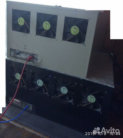 Ферма для майнинга Sapphire Nitro RX 470 - 366Mh Ферма для майнинга Sapphire Nitro RX 470 - 366Mh