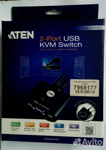 KVM switch aten CS22U