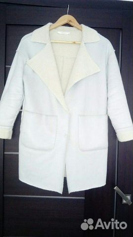 Пальто дубленка деми