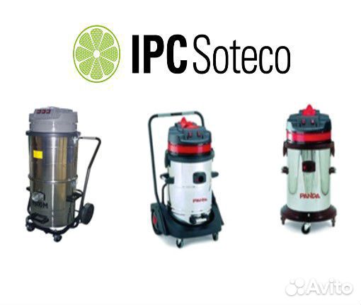 Профессиональные пылесосы Soteco panda, Италия