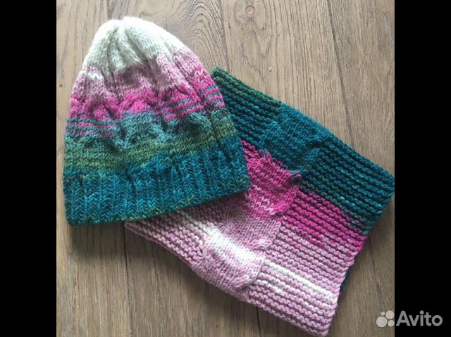 Детская Шапка и снуд 4-6 лет новый Детская Шапка и снуд 4-6 лет новый