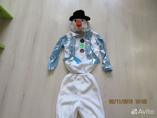 Костюм снеговика