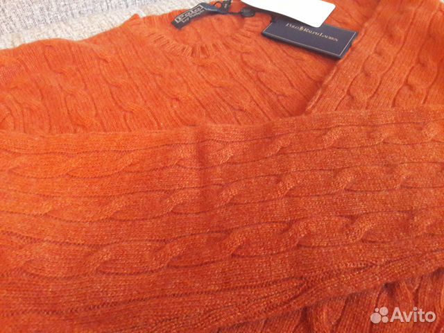 Кашемировый джемпер Ralph Lauren (новый), размер M