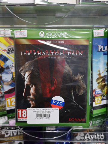 Xbox One Metal Gear Solid V The Phantom Pain новый Xbox One Metal Gear Solid V The Phantom Pain новый