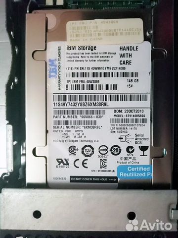 Сервер IBM BladeCenter HS23 2xE5-2609, 2xSAS Сервер IBM BladeCenter HS23 2xE5-2609, 2xSAS