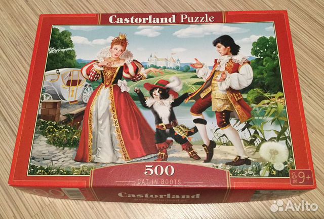 Новый пазл Castorland «Кот в сапогах» Новый пазл Castorland «Кот в сапогах»