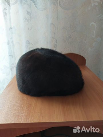 Шапка норковая почти новая57-58