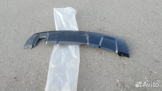 Накладка заднего бампера Renault Duster