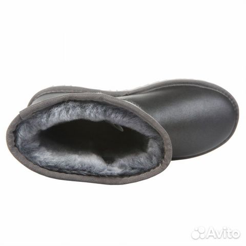 UGG Australia серые цвет Metallic Grey новые угги UGG Australia серые цвет Metallic Grey новые угги
