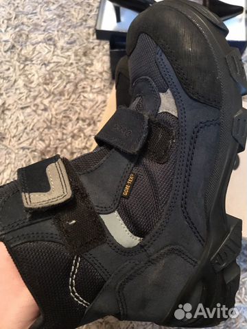 Ecco GoreTex мембрана ботинки зимние детские Ecco GoreTex мембрана ботинки зимние детские