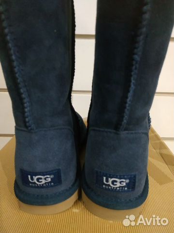 UGG угги, высокие синие UGG угги, высокие синие