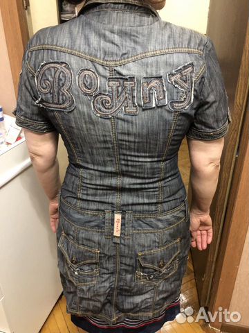 Джинсовое платье Джинсовое платье