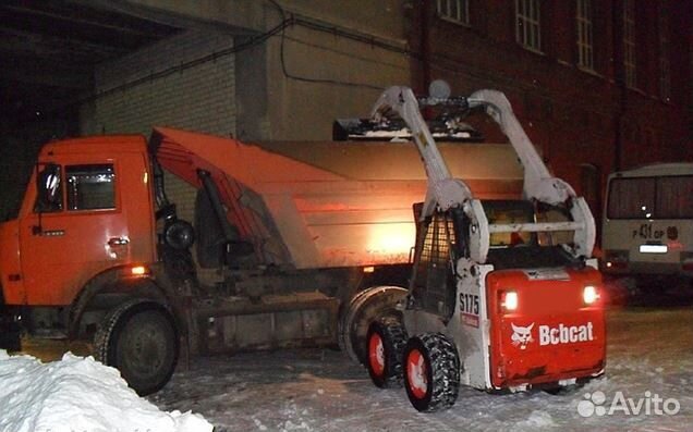 Бобкет, Самосвал, Эвакуатор, уборка и вывоз снега Бобкет, Самосвал, Эвакуатор, уборка и вывоз снега