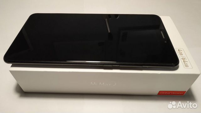 Xiaomi mi max2 4/64 глобальная полный комплет