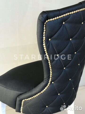 Стул для мастера и клиента Корона с каретной стяжк Стул для мастера и клиента Корона с каретной стяжк