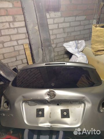 Крышка багажника со стеклом nissan qashqai