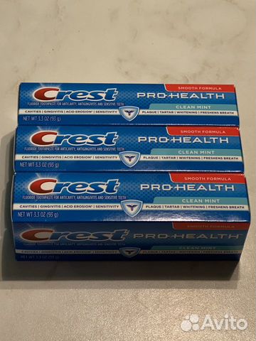 Зубная паста Crest Pro Health 3 шт