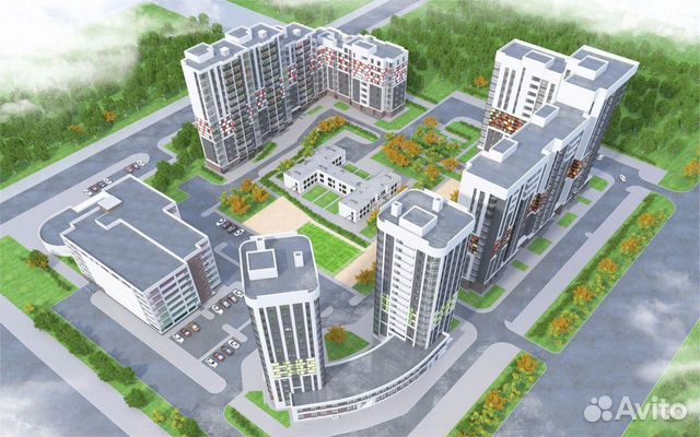 1-к квартира, 31.6 м², 1/15 эт.