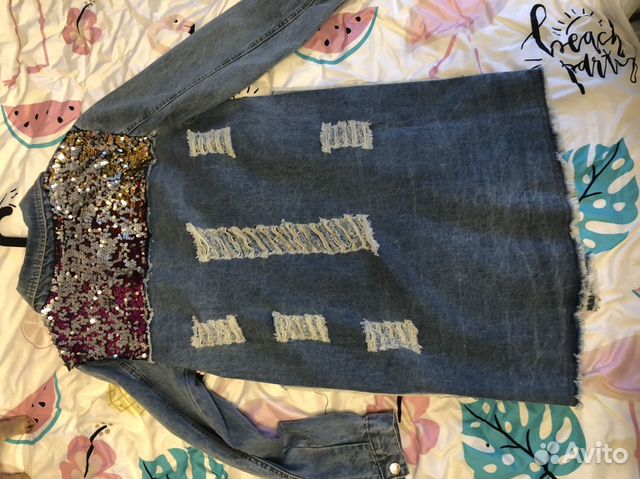 Новое джинсовое пальто Новое джинсовое пальто