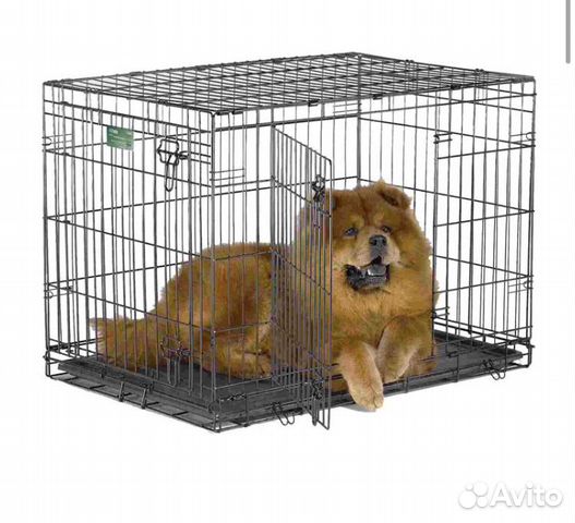 Клетка для собак Midwest icrate 106*71*76 2двери купить на Зозу.ру - фотография № 1