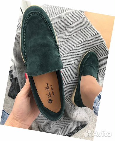 Лоферы замшевые Loro Piana Лоферы замшевые Loro Piana