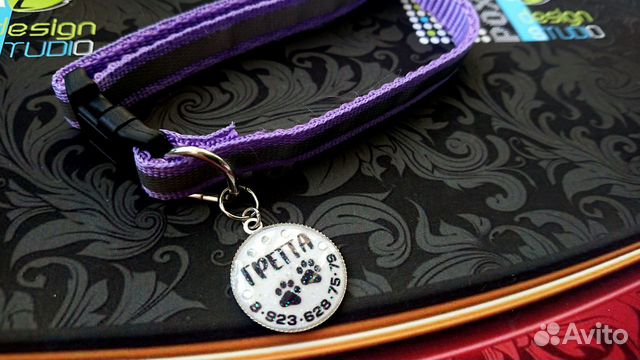 Ошейники с именным медальоном купить на Зозу.ру - фотография № 4