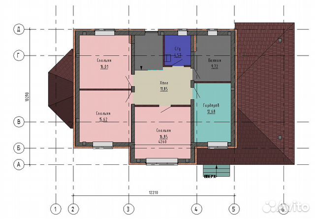 Дом 210 м² на участке 6 сот. Дом 210 м² на участке 6 сот.