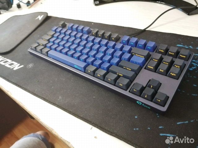 Игровая клавиатура(akko 3087) cherry mx red