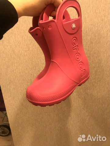 Резиновые сапоги crocs