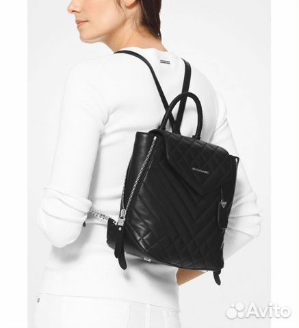Michael Kors Blakely Medium Backpack Black