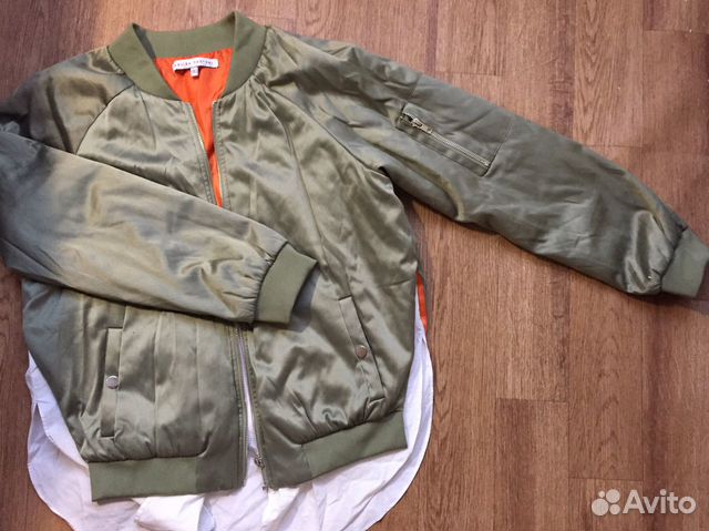 Сатиновый бомбер English Factory Сатиновый бомбер English Factory