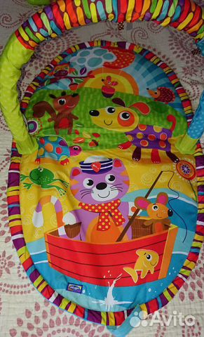 Playgro Развивающий коврик Прогулка, Б/У