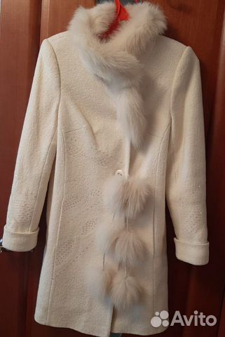 Пальто зимнее с опушкой Ricco collection