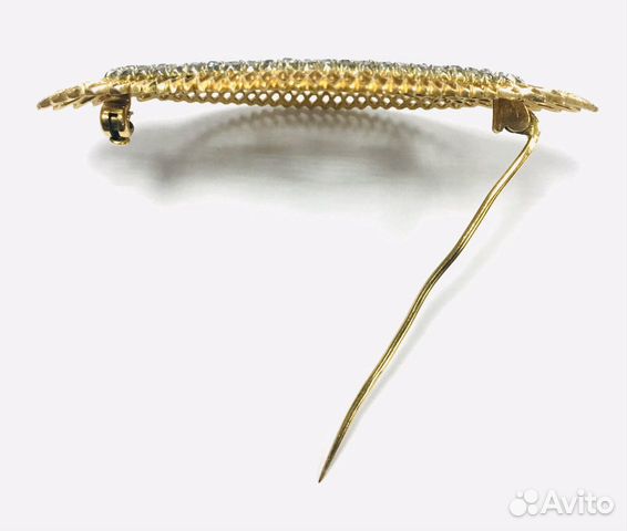 Золотая брошь