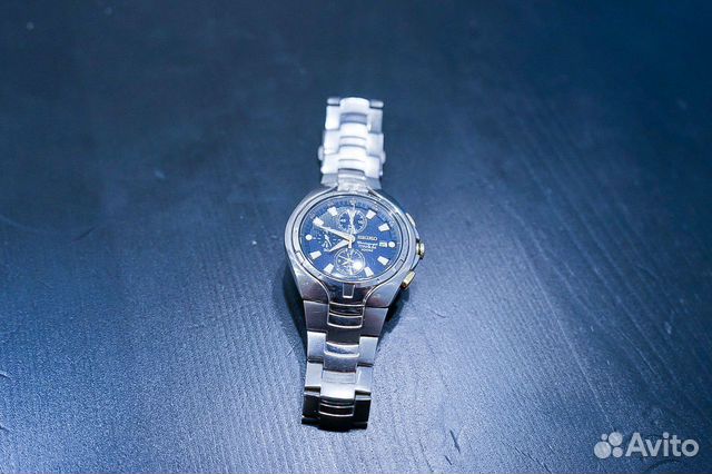 Seiko Chronograph 100m 7T62-0EF0 Seiko Chronograph 100m 7T62-0EF0