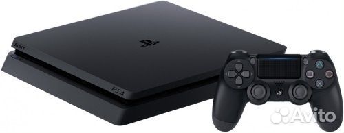 Sony Playstation 4 1Тб. 2 геймпада. Много игр