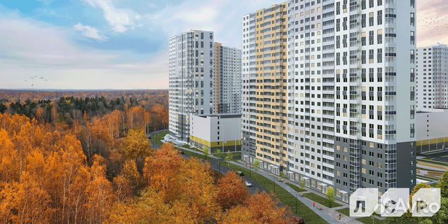 2-к квартира, 54.4 м², 18/25 эт.