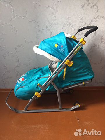 Коляска санки