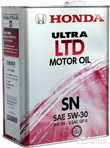 Honda Ultra LTD SN 5w30 4л (0821899974)
