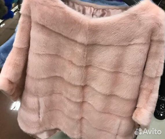 Пончо из меха бобрика Пончо из меха бобрика