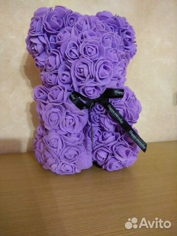 Мишка из роз