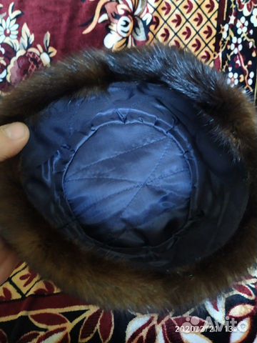 Шапка норковая