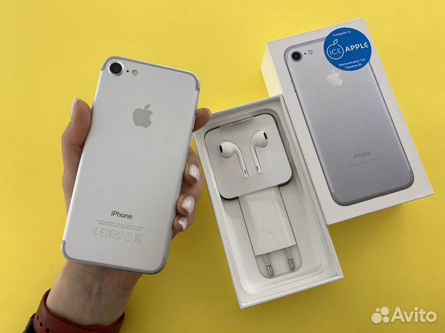 iPhone 7 128gb Silver (гарантия) iPhone 7 128gb Silver (гарантия)