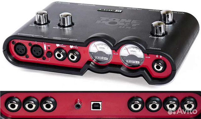 Line 6 ux2 звуковая карта