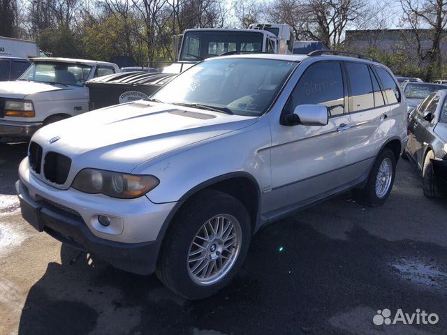 В разборе BMW X5 E53 рестайлинг 4.4 N62B44A АКПП
