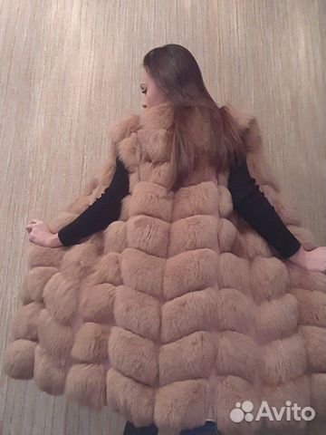 Меховой жилет из песца Меховой жилет из песца